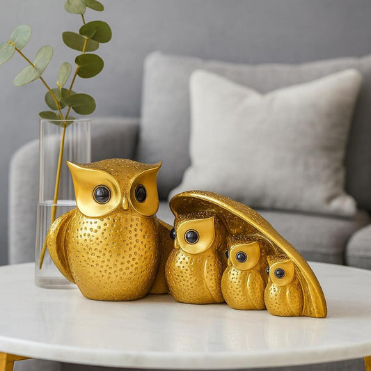 Decorative Owl Statue Home Decor