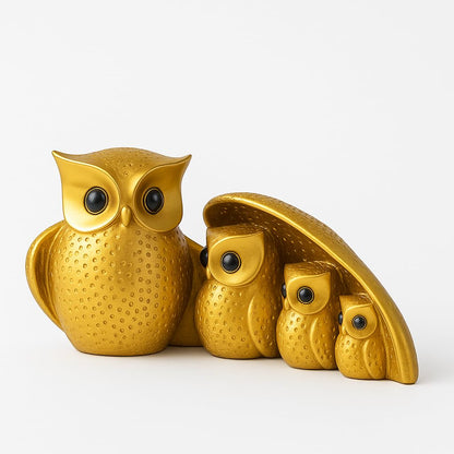Decorative Owl Statue Home Decor