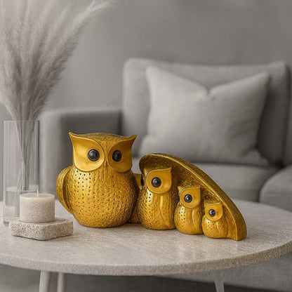Decorative Owl Statue Home Decor