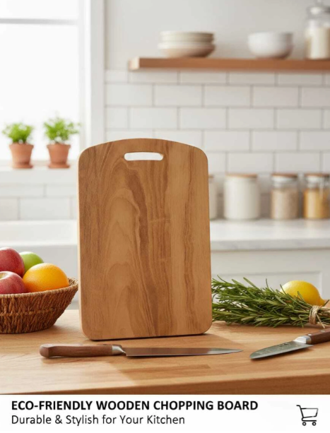 Wooden chopping board